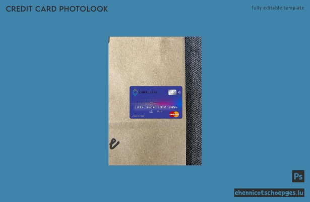 Aserbaidschanische Amrahbank Mastercard Photolook Beispielvorschau